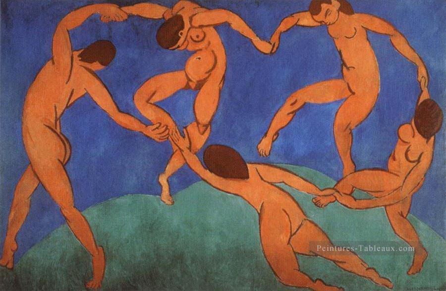 Danse II fauvisme abstrait Henri Matisse Peintures à l'huile